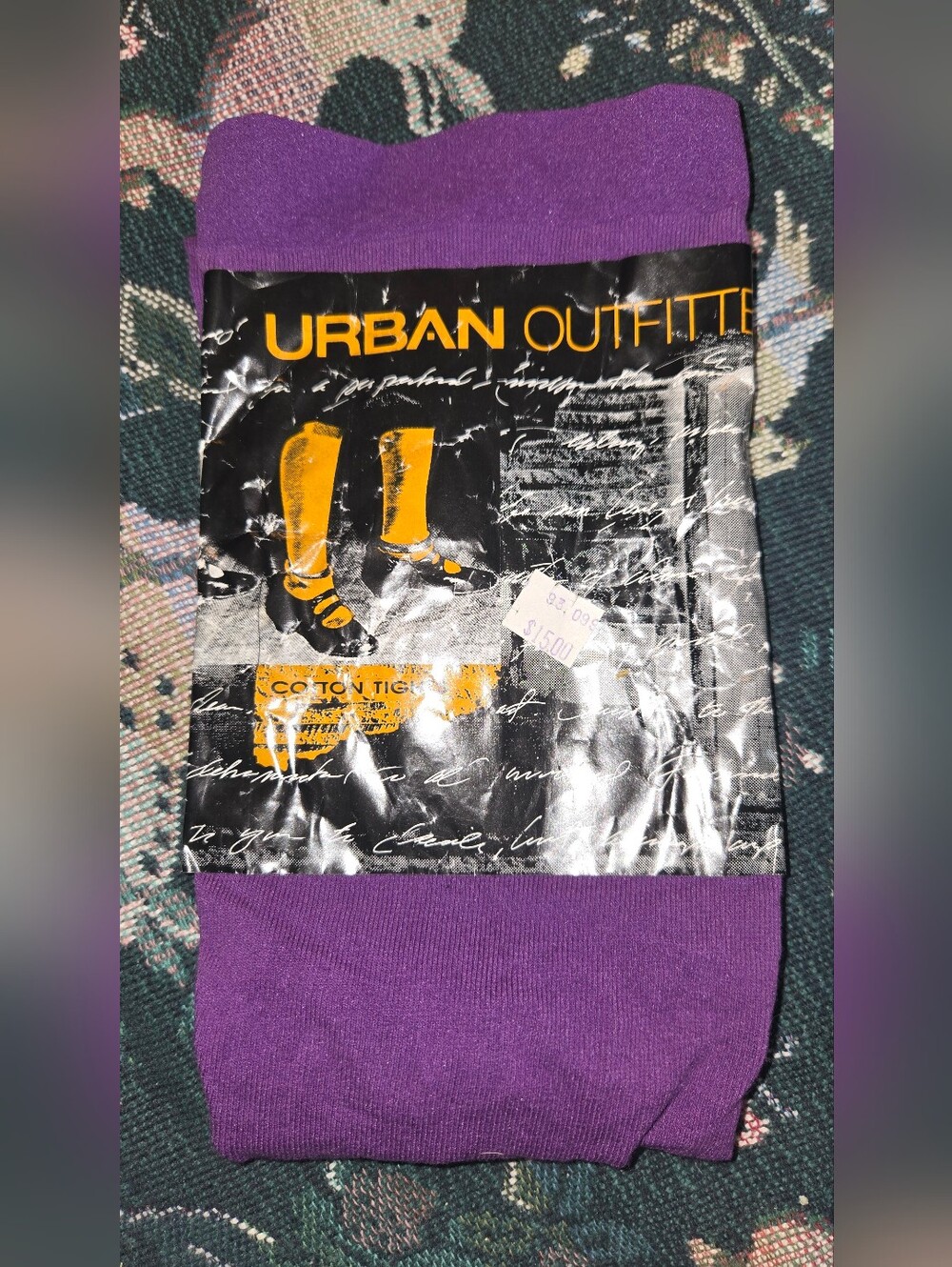 Vintage Urban Outfitters Purple Tights